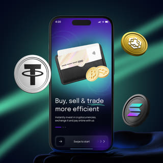 Fundorship trading platform displayed on a mobile device